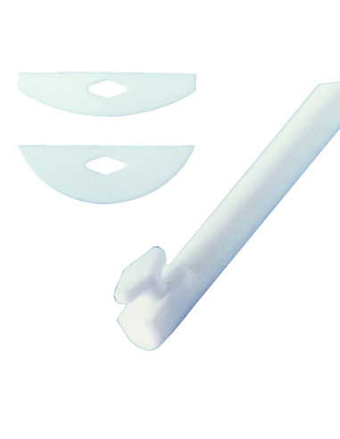 EJE AGITADOR DE PALAS INTERCAMBIABLE