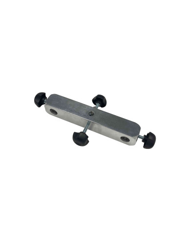 CONNECTING PIECE FOR STAND WITH TWO RODS