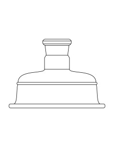 TAPA ESMERILADO PLANO