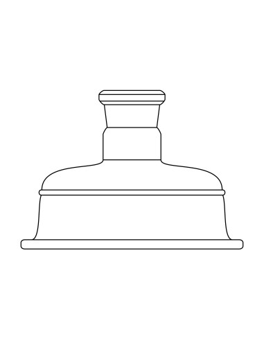 TAPA ESMERILADO PLANO