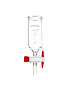 EMBUDO 40 ML CON 2 ENRASES...